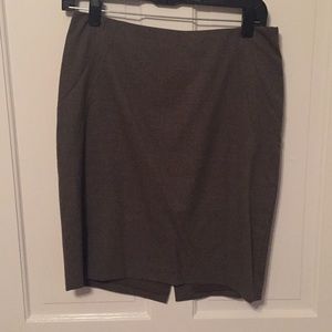 The Limited Size 2 brown suit skirt